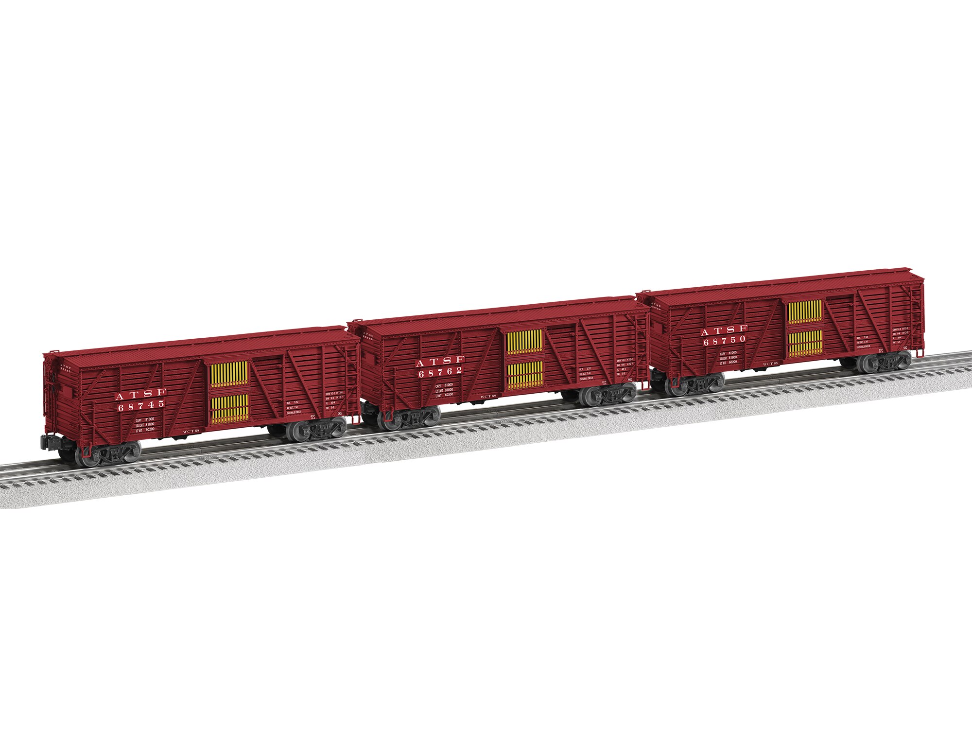 Santa Fe Vision Stock Car 3-Pack #68745, 68750, 68762